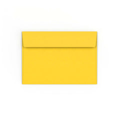 Enveloppe jaune vive 114x162 mm (C6)