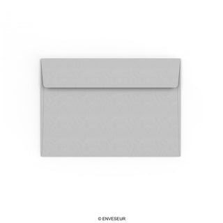 Enveloppe grise pâle 114x162 mm (C6)