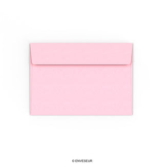 Enveloppe rose pâle 114x162 mm (C6)