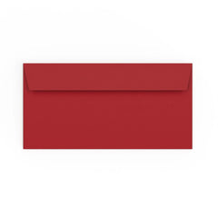 Enveloppe rouge foncée 110x220 mm (DL)