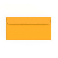 Enveloppe jaune profonde 110x220 mm (DL)