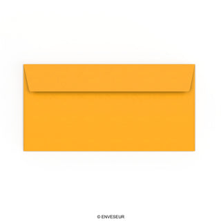 Enveloppe jaune profonde 110x220 mm (DL)