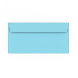 Enveloppe bleue vive 110x220 mm (DL)