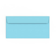 Enveloppe bleue vive 110x220 mm (DL)