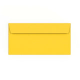 Enveloppe jaune vive 110x220 mm (DL)