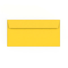 Enveloppe jaune vive 110x220 mm (DL)