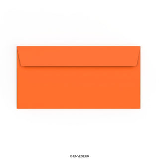 Enveloppe orange 110x220 mm (DL)