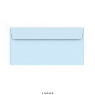 Enveloppe bleue pâle 110x220 mm (DL)