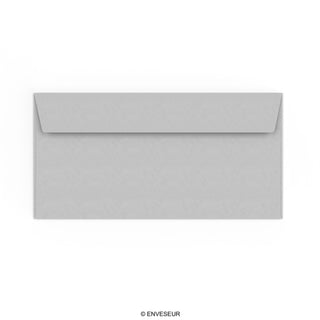 Enveloppe grise pâle 110x220 mm (DL)
