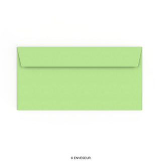 Enveloppe verte pâle 110x220 mm (DL)