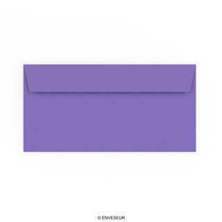 Enveloppe violette 110x220 mm (DL)