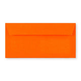 Enveloppe orange néon 110x220 mm (DL)