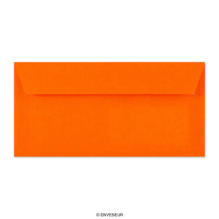 Enveloppe orange néon 110x220 mm (DL)