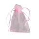 Organza Bags Pink 90 x 70 mm