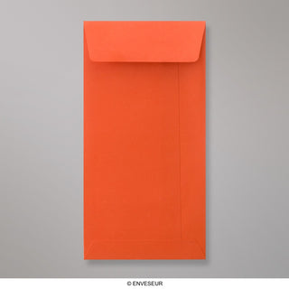 Enveloppe format poche orange 220x110 mm (DL)