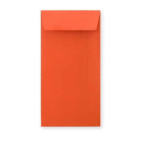 Enveloppe format poche orange 220x110 mm (DL)