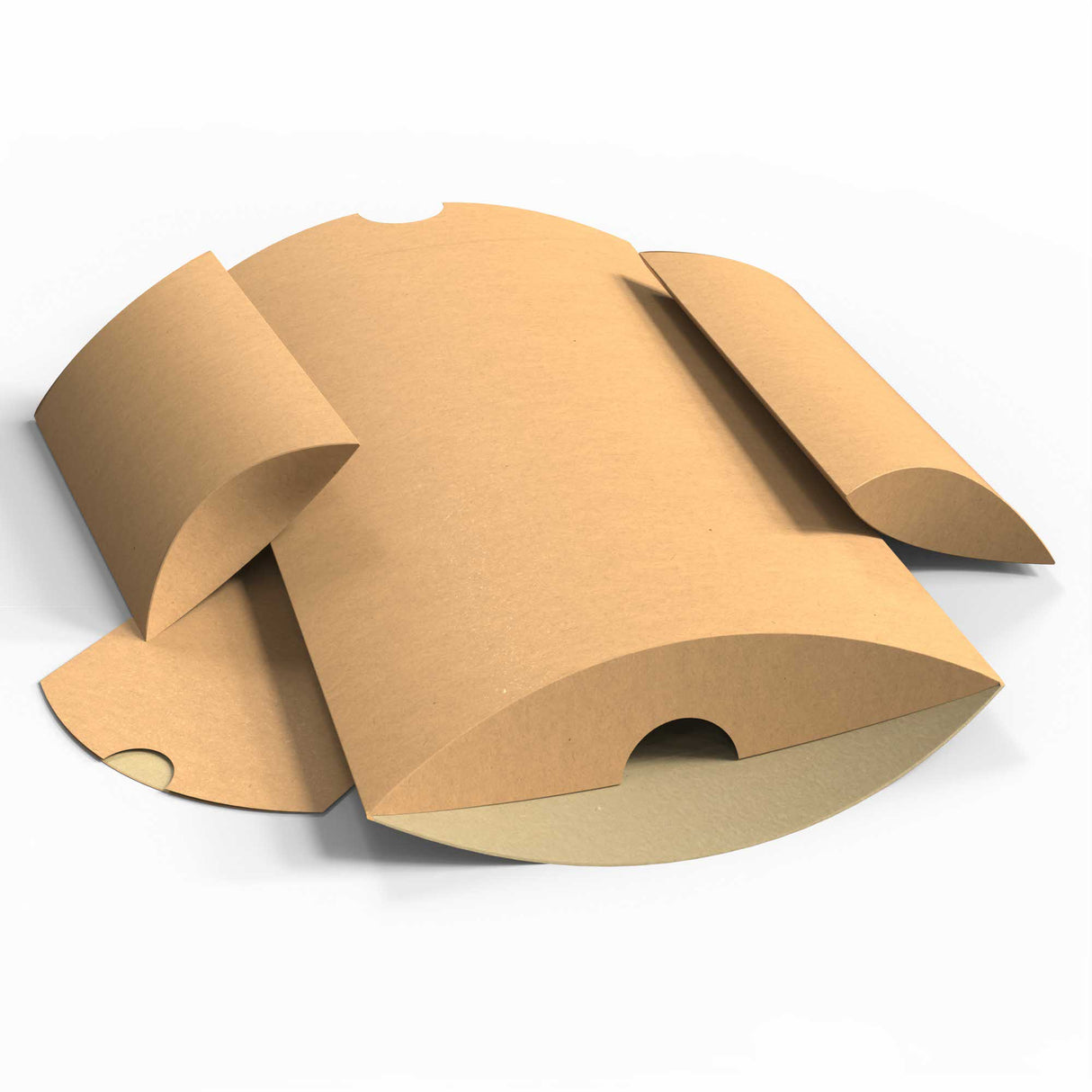 Boîtes oreillers Kraft