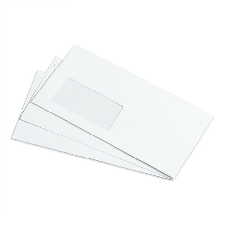 Enveloppe à fenêtre Opaline 110×220 mm (DL) – Lot de 100 pièces