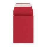Enveloppe rouge foncée à soufflet 162x114x25 mm (C6)