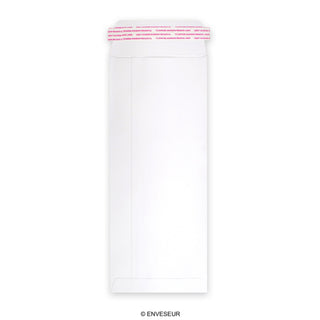 Enveloppe blanche 305x127 mm