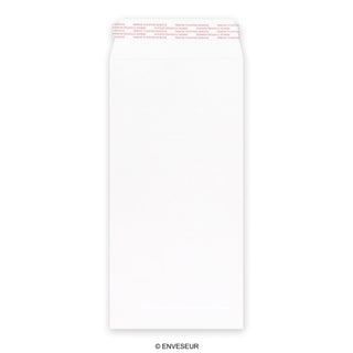 Enveloppe blanche 305x152 mm