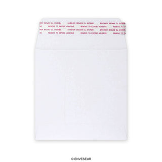 Enveloppe blanche 140x140 mm