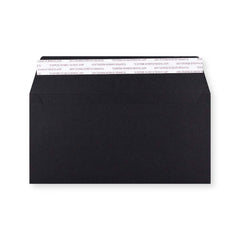 Enveloppe noire cartonnée 110x220 mm (DL)