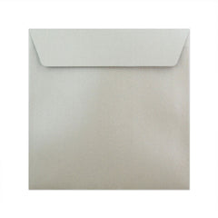 Pearlescent Envelopes Silver 155 x 155 mm Peel and Seal