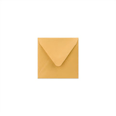 Pearlescent Envelopes Gold 80 x 80 mm Gummed