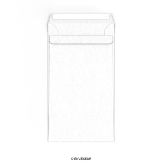 Enveloppe blanche 130x80 mm