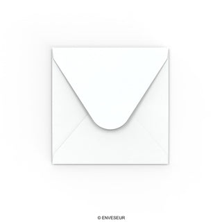 110 x 110 mm Blanc Hammer Carré Gommé 120 g/m² Rabat Diamant