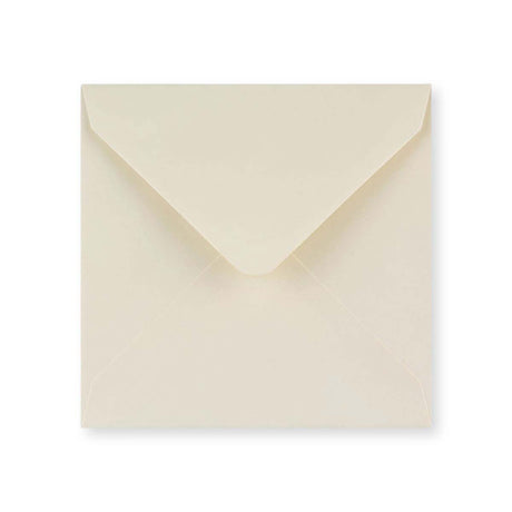 Enveloppe ivoire velin 130x130 mm