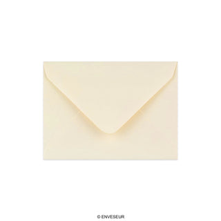 Enveloppe ivoire velin 82x113 mm (C7)