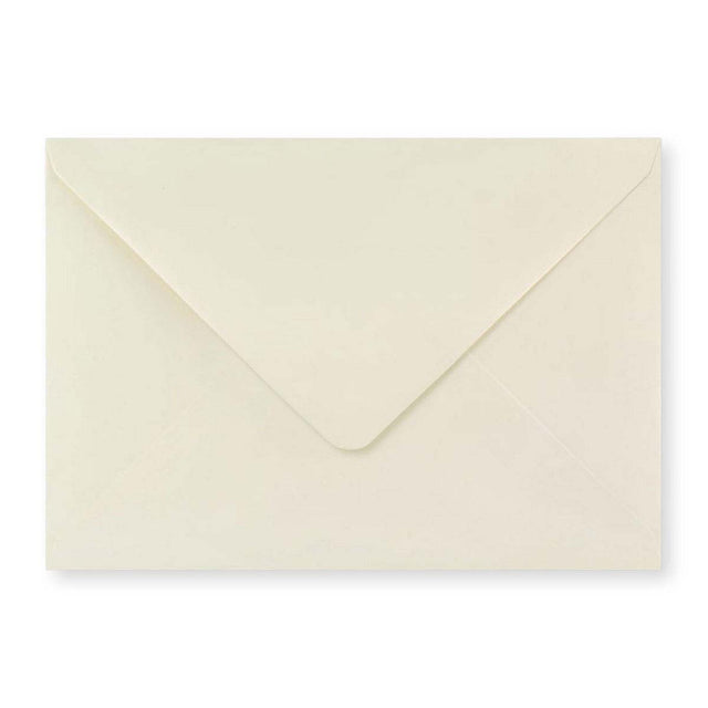 C5 Ivory Wove Gummed V-Flap Greetings Envelope (162 x 229mm)