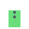 Coloured envelopes with string and washer closure Green + Navy Blue 162 x 114 mm (C6)