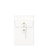 Enveloppes à soufflet à rondelle et ficelle - Fermeture Japonaise