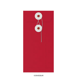 Enveloppes à rondelle et ficelle - Fermeture Japonaise