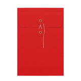 Enveloppes à soufflet à rondelle et ficelle - Fermeture Japonaise