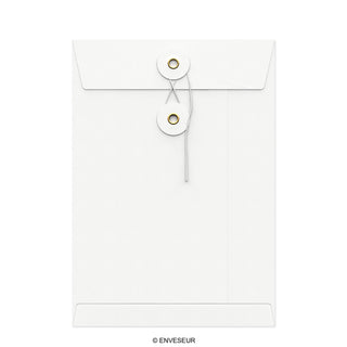 Enveloppes à rondelle et ficelle - Fermeture Japonaise