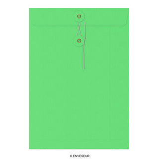 Enveloppes à rondelle et ficelle - Fermeture Japonaise