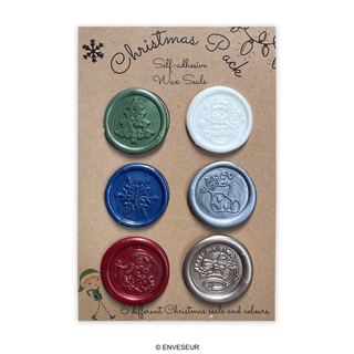 Cachets de Cire de Noël – Faits Main