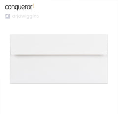 Enveloppe conqueror velin blanc glacier 110x220 mm (DL)