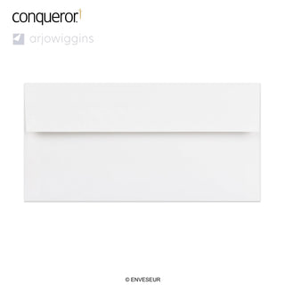 Enveloppe conqueror velin blanc glacier 110x220 mm (DL)