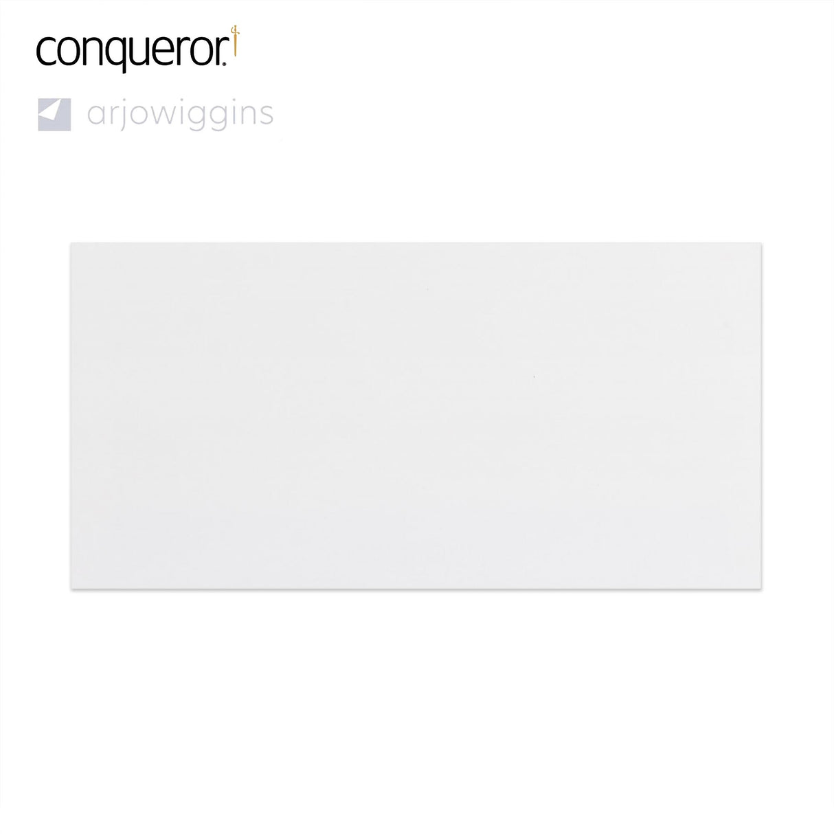 Enveloppe conqueror velin blanc glacier 110x220 mm (DL)