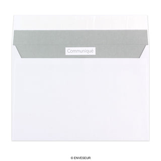 Enveloppe blanche Communique 162x229 mm (C5)