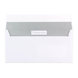 Enveloppe blanche Conqueror Communique 110x220 mm (DL)