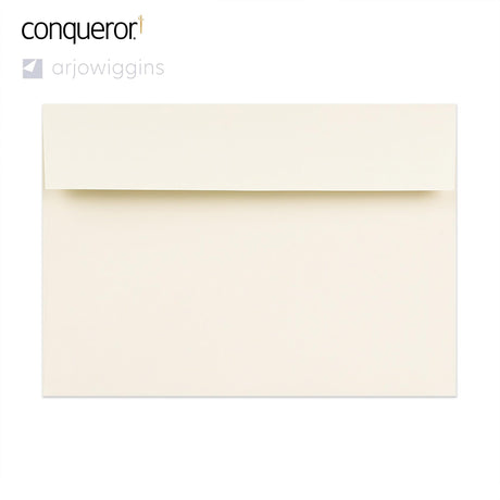 Enveloppe conqueror velin crème 162x229 mm (C5)