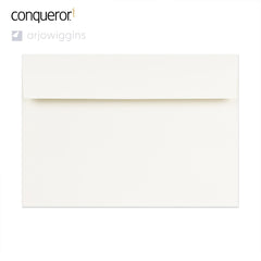 Enveloppe conqueror velin blanc nacré 162x229 mm (C5)
