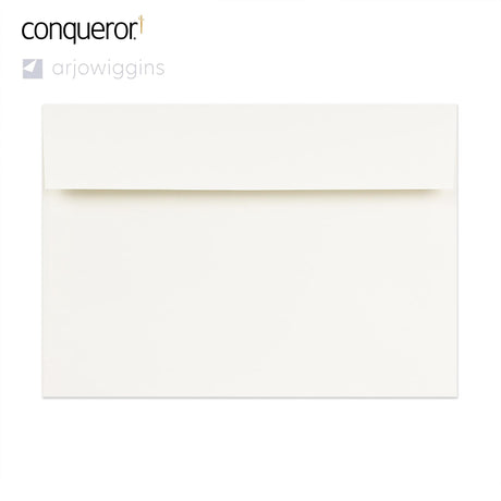 Enveloppe conqueror velin blanc nacré 162x229 mm (C5)