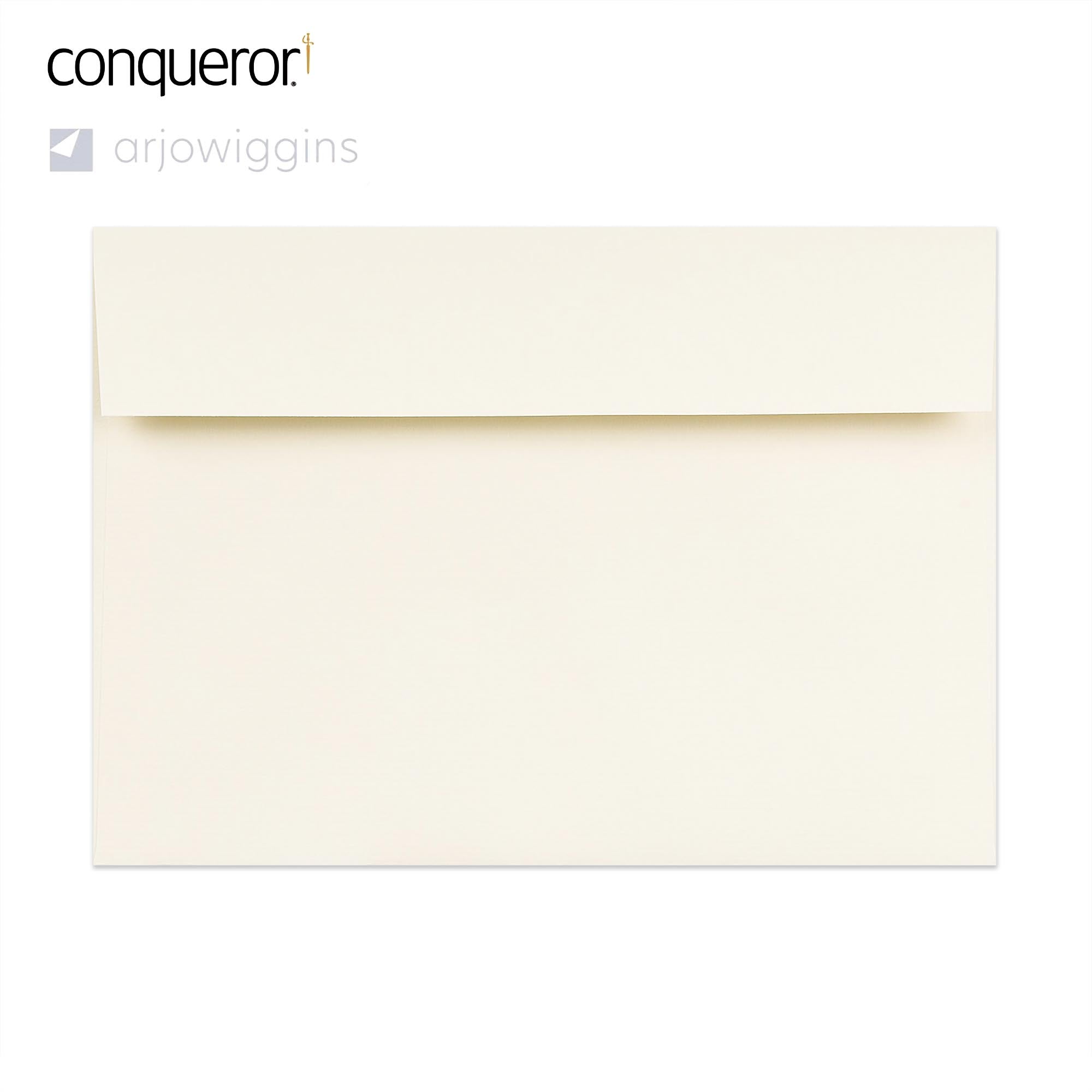 Enveloppe conqueror vergé crème 162x229 mm (C5) — WT01091
